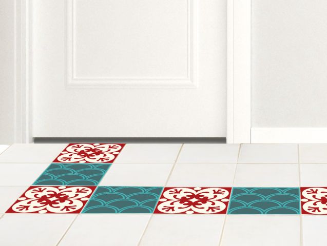 Spring | Floor tiles stickers