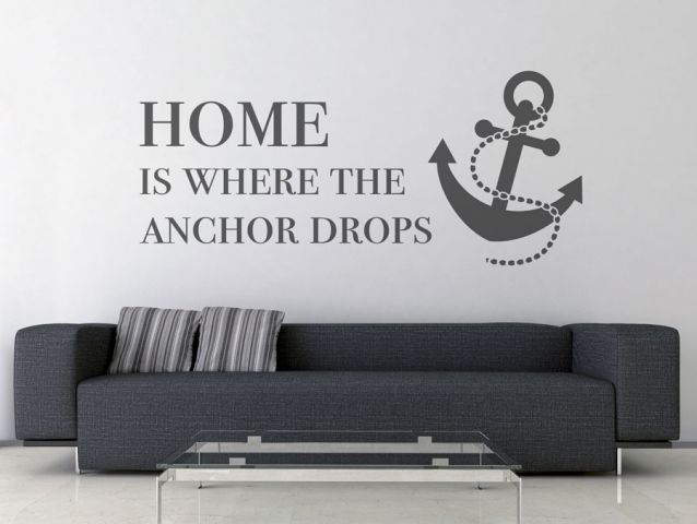 Home is where the anchor drops