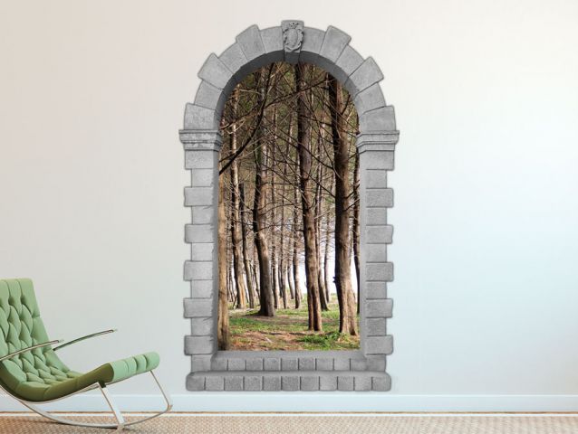 Gateway to the woods | Wall sticker