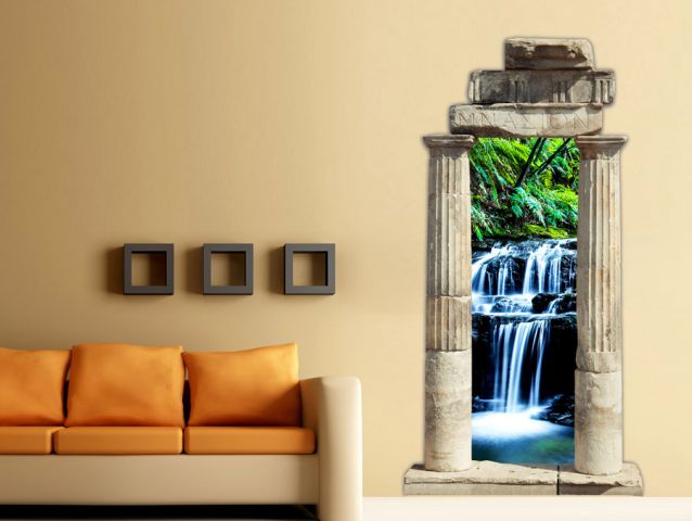 Waterfalls | 3D wall sticker