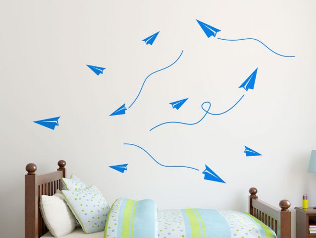 Paper plane | Wall sticker