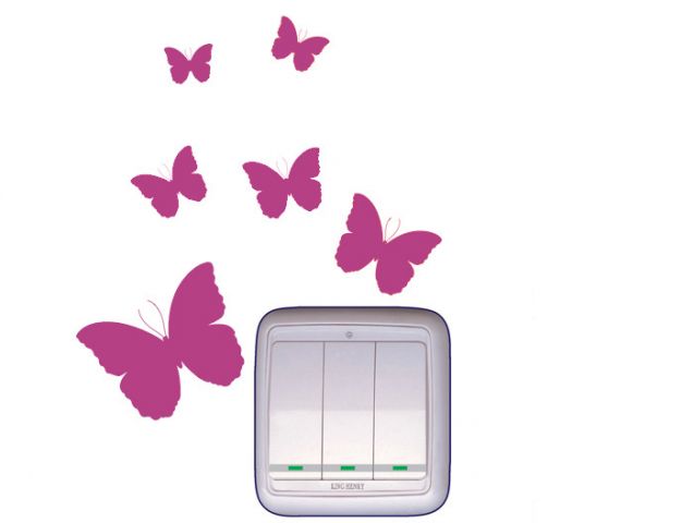 Butterflies Outlet decor sticker