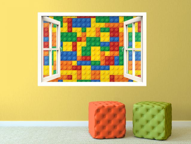 Lego | 3D window sticker
