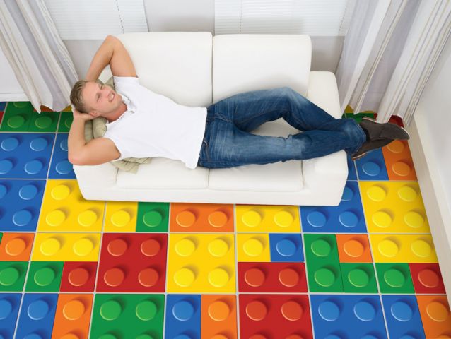 Lego | Floor sticker tiles