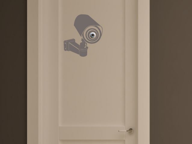 Spy cam | Wall sticker