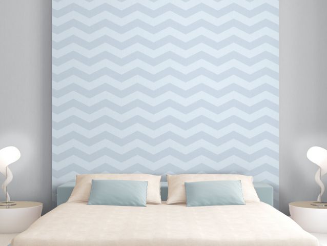 blue zigzags wallpaper
