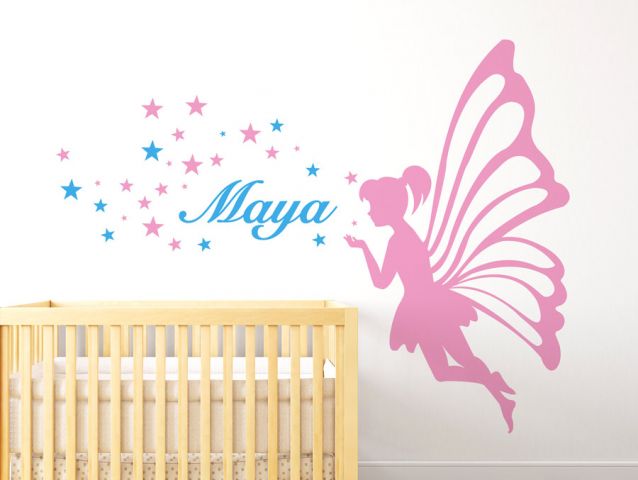 Personalized fairy | Wall sticker
