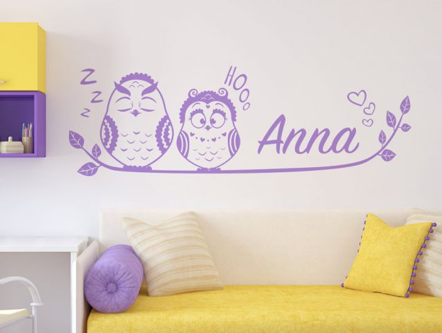 Owls wall sticker