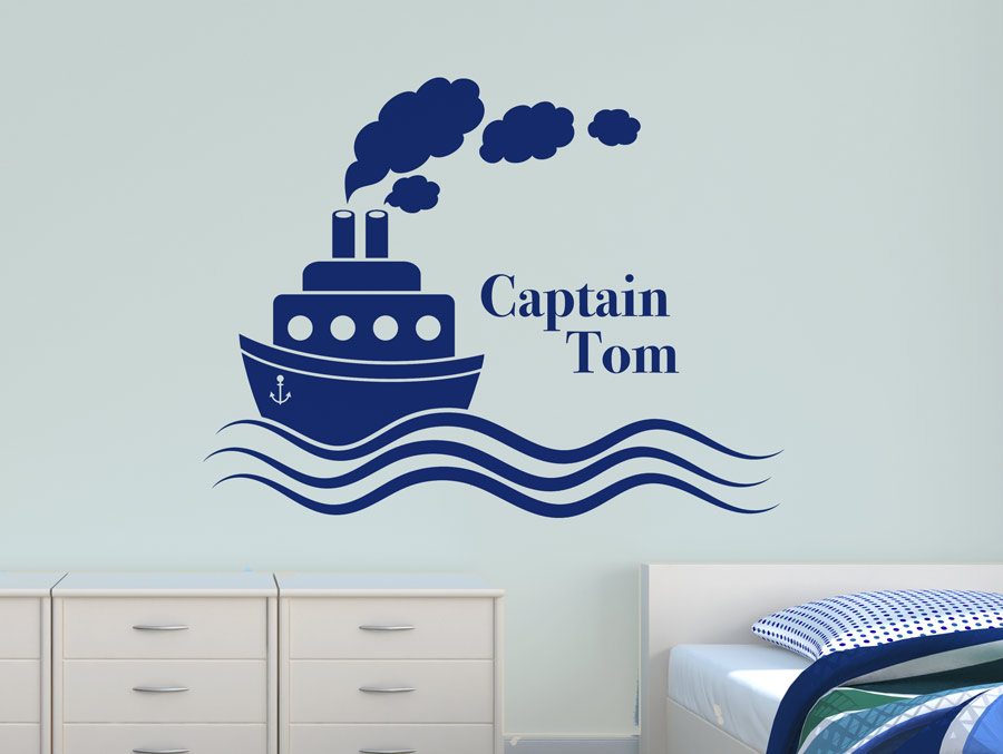 Captain of the sea | Wall sticker