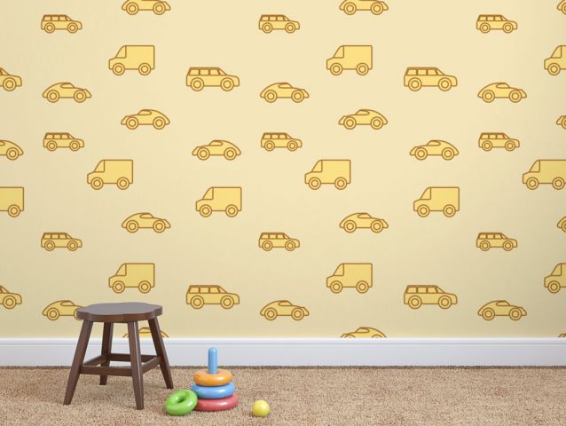 yellow cars wallpaper