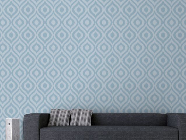 Blue hourglass | Wallpaper sticker