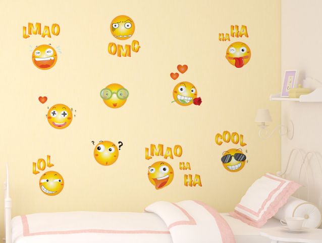 Emoji | Wall sticker set