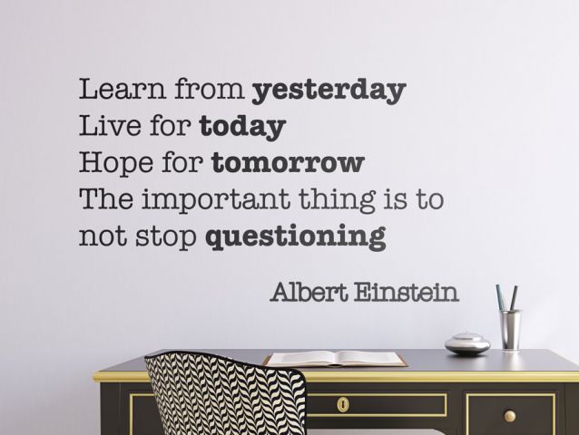 Quote of Einstein 