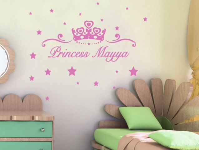 My princess name | Wall sticker