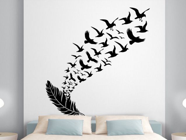 Birds of a feather | Wall sticker