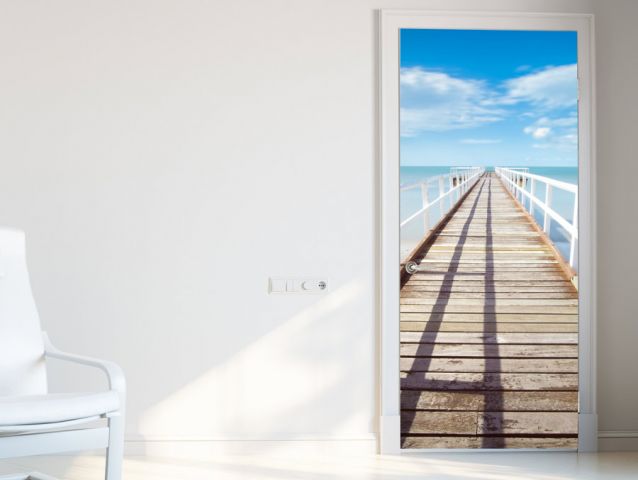 sea view doors wallpaper