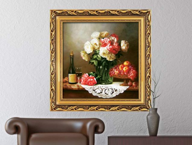 Framed painting - Vase | Wall sticker