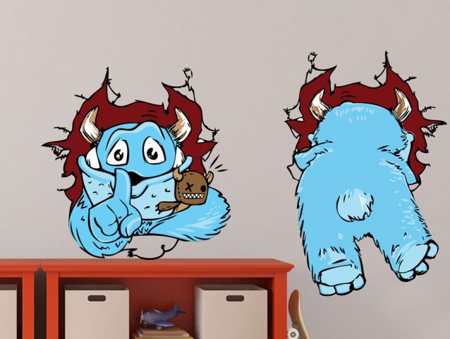 Cute monster | Wall sticker