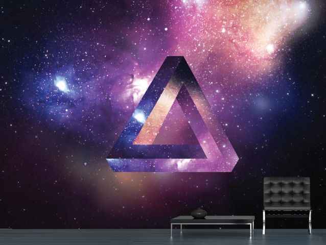 Infinite triangle | Wall sticker