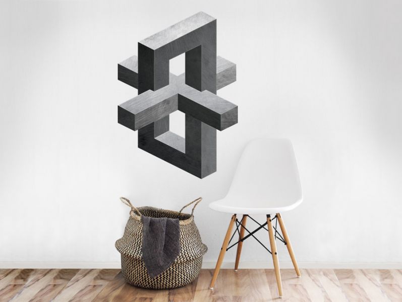 Combined shape | Wall sticker