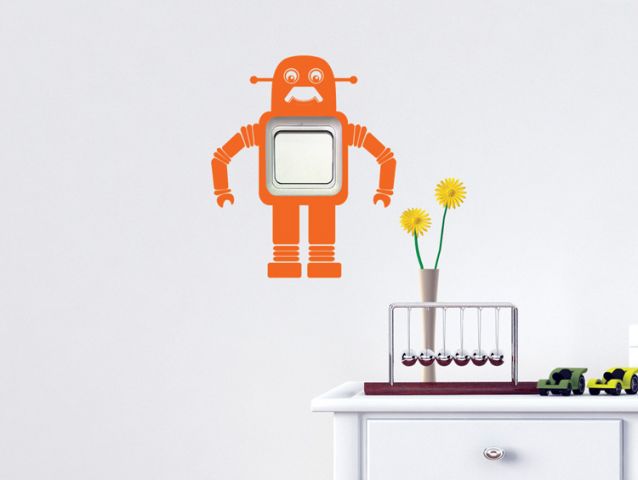 Robot | Outlet decor sticker