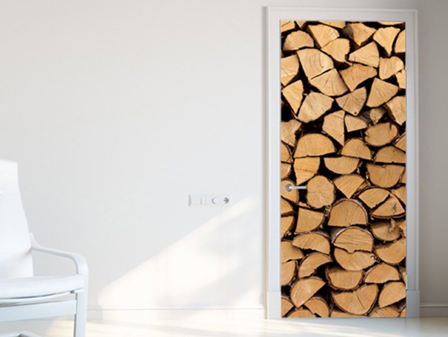 Woods for doors wallpaper