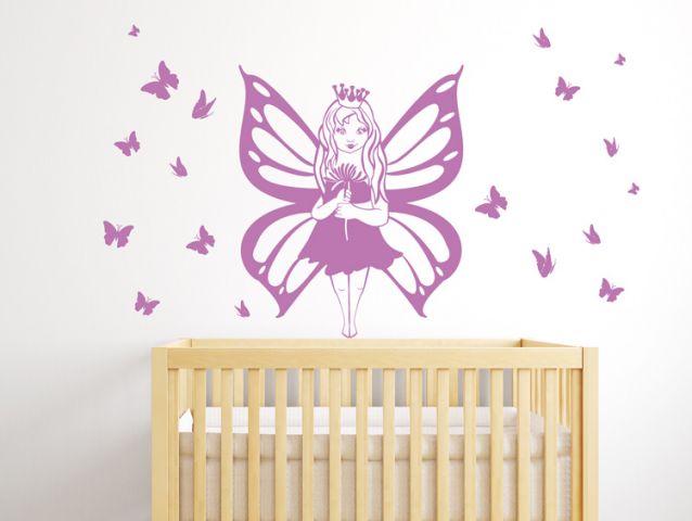 Butterfly fairy | Wall sticker
