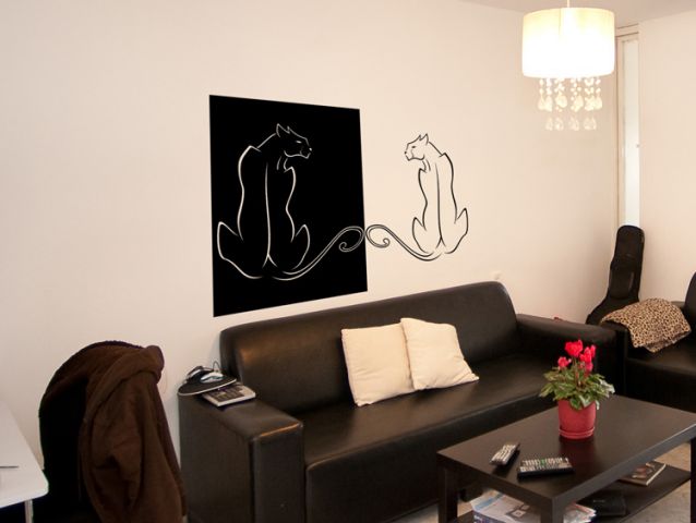 Contrast panther | Wall sticker