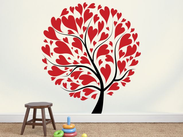 Tree of hearts | Wall sticker