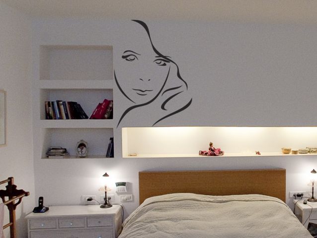 Woman's face | Wall sticker