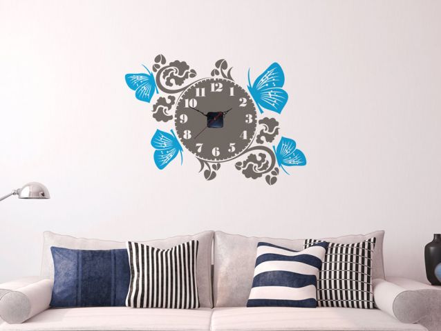 Spring clock | Wall sticker