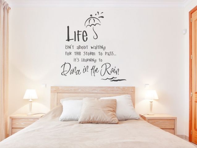 wall sticker life isn't about
