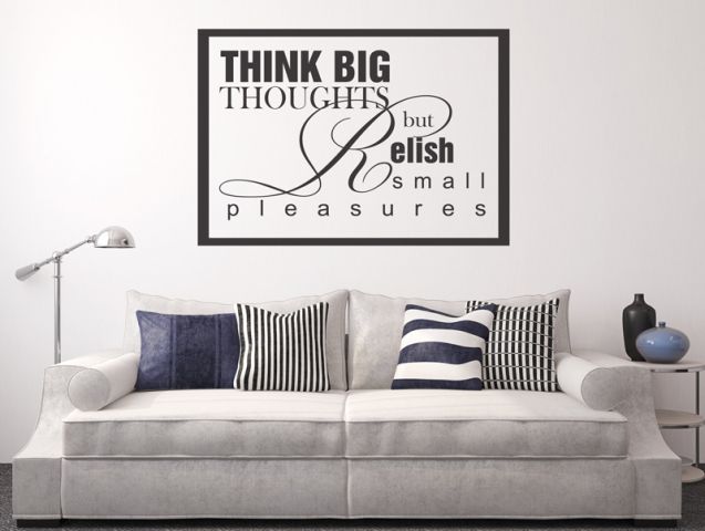 Think big | Inspirational wall sticker