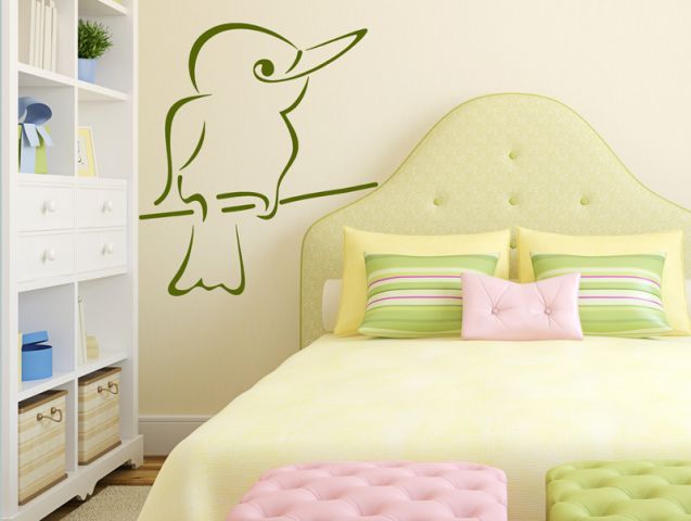 Sketched bird | Wall sticker