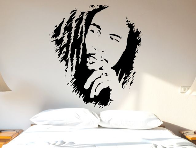 Portrait of Bob Marley