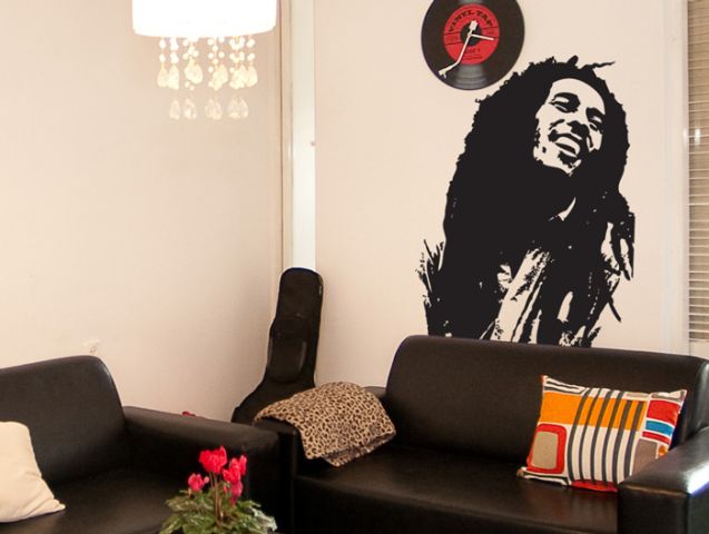 Bob Marley wall sticker