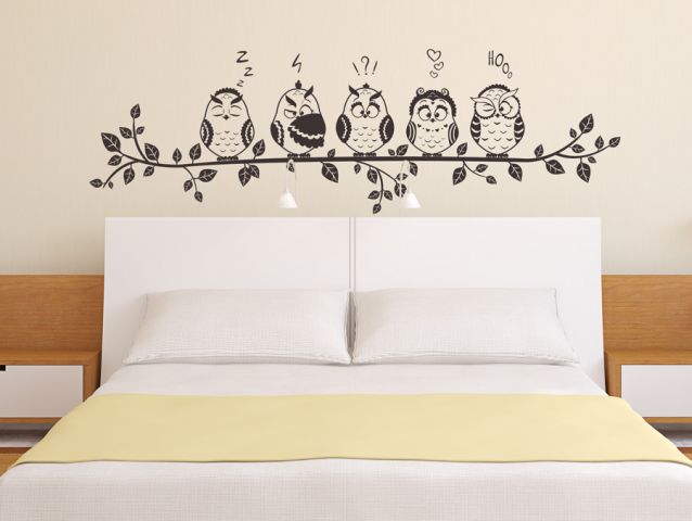 Owls family | Wall sticker