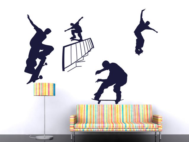 Skating tricks | Wall sticker