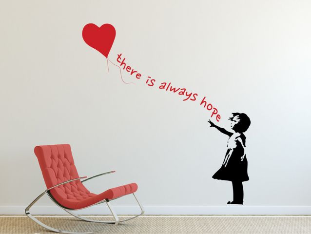 There is always hope | Wall sticker