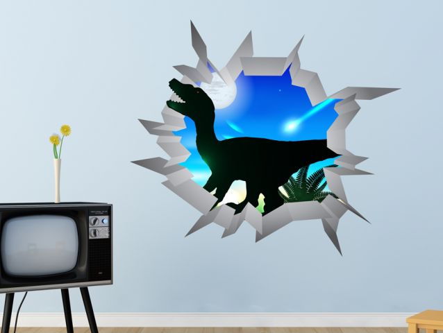 Cartoon dinosaur | 3D Wall sticker