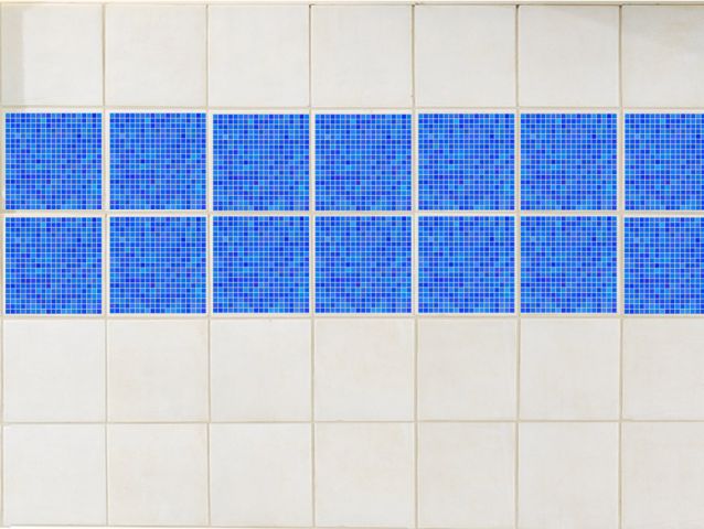 Blue mosaic | Sticker tiles