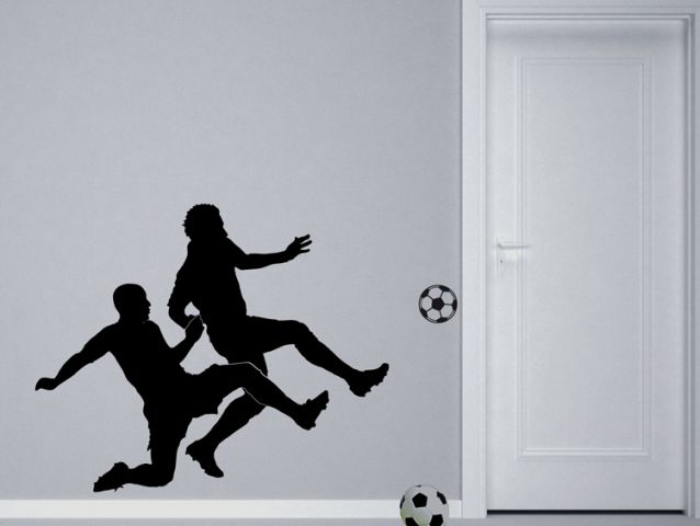 Soccer players | Wall sticker