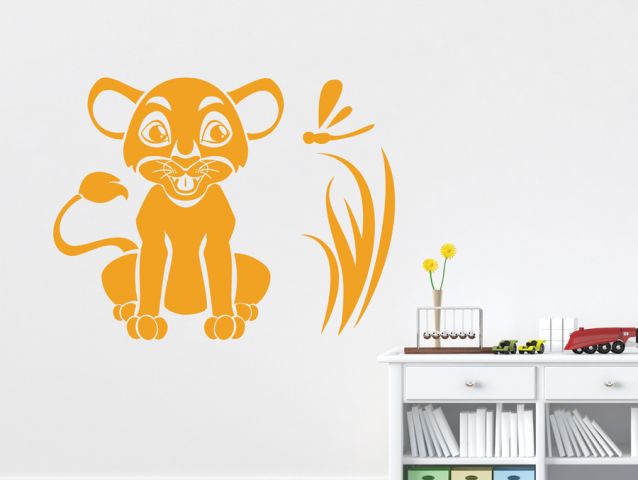 Lion cub | Wall sticker