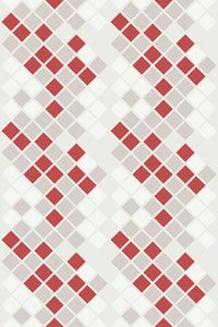Red and Grey squares | Furniture sticker
