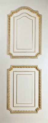 Gold decoration wallpaper for doors