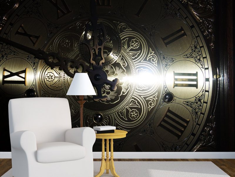 Old-timey clock | Wallpaper sticker