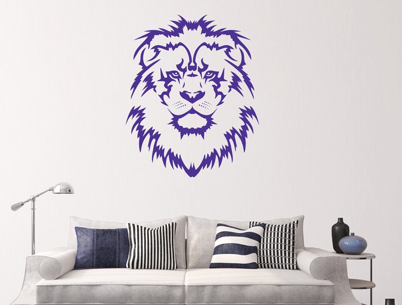 Stylised lion | Wall sticker