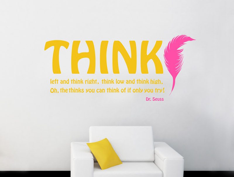 Think | Wall sticker