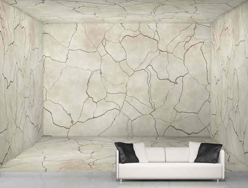 Beige marble | Sticker wallpaper