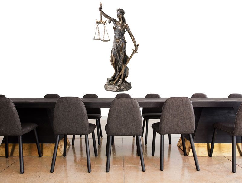 Lady justice | Wall sticker